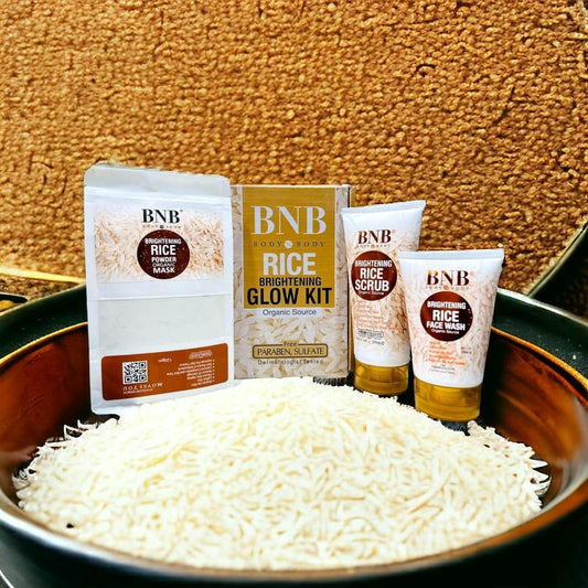 Rice Whitening Facial Kit for Pakistani Skin
