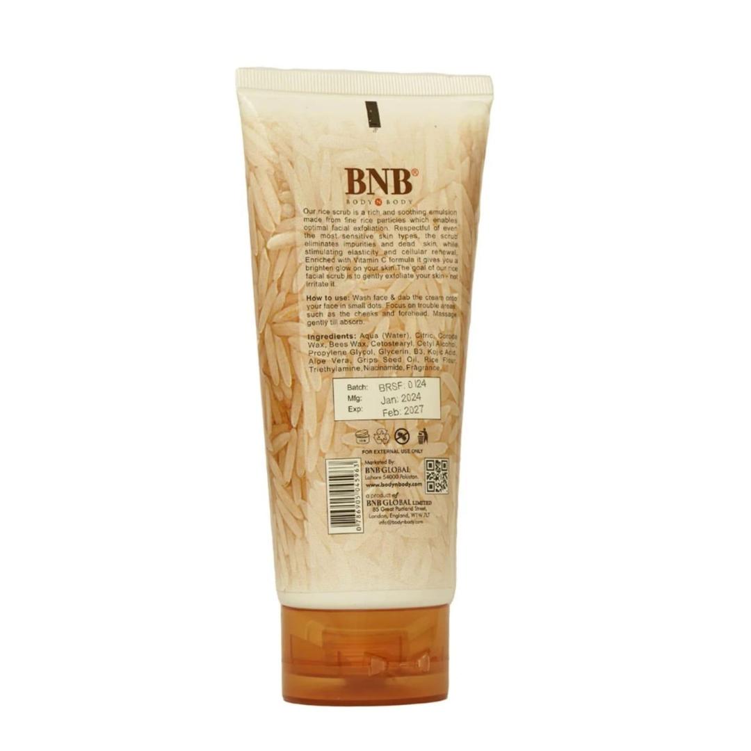 Brightening Rice Scrub 200ml for All Skin Types